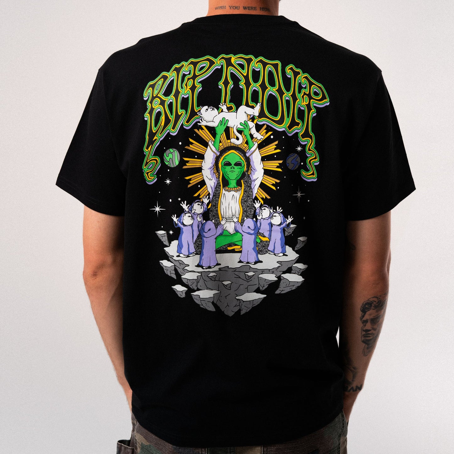 PLAYERA SANCTUM (NEGRO)