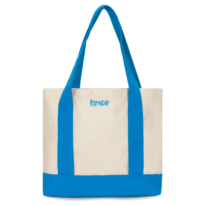 LORD NERMAL MINI SHOPPER TOTE (BLUE / NATURAL)