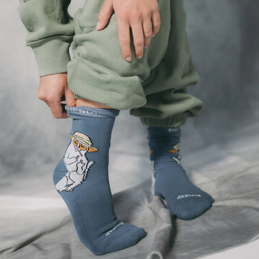 CALCETINES BAJOS NERMAL S THOMPSON (DARK SLATE)