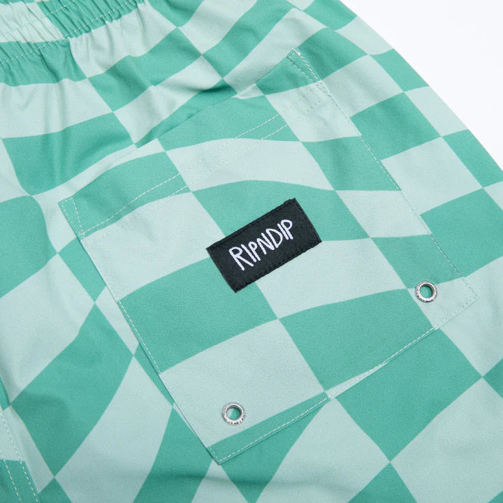Calzoneta CHECKED  (OLIVE/PINE)