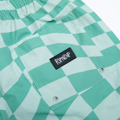 Calzoneta CHECKED  (OLIVE/PINE)