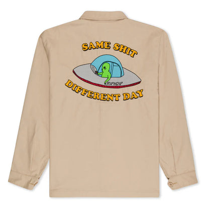 SAME SHIT DIFFERENT DAY MILITARY JACKET (KHAKI)