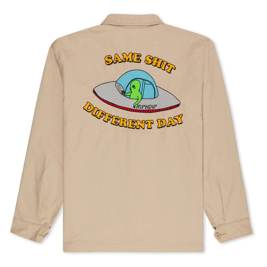 SAME SHIT DIFFERENT DAY MILITARY JACKET (KHAKI)