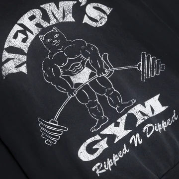 HOODIE NO DAYS OFF (BLACK SUN FADE)