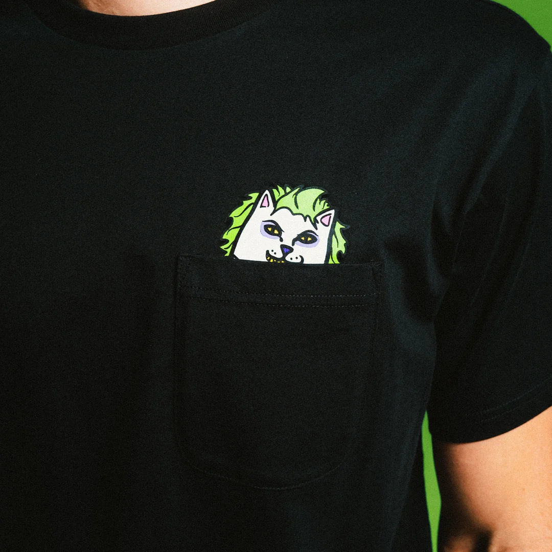 PLAYERA POCKET BUG DRANK NERM (NEGRO)