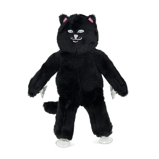 MUÑECO DE PELUCHE JERM PARA VENTANAS (NEGRO)