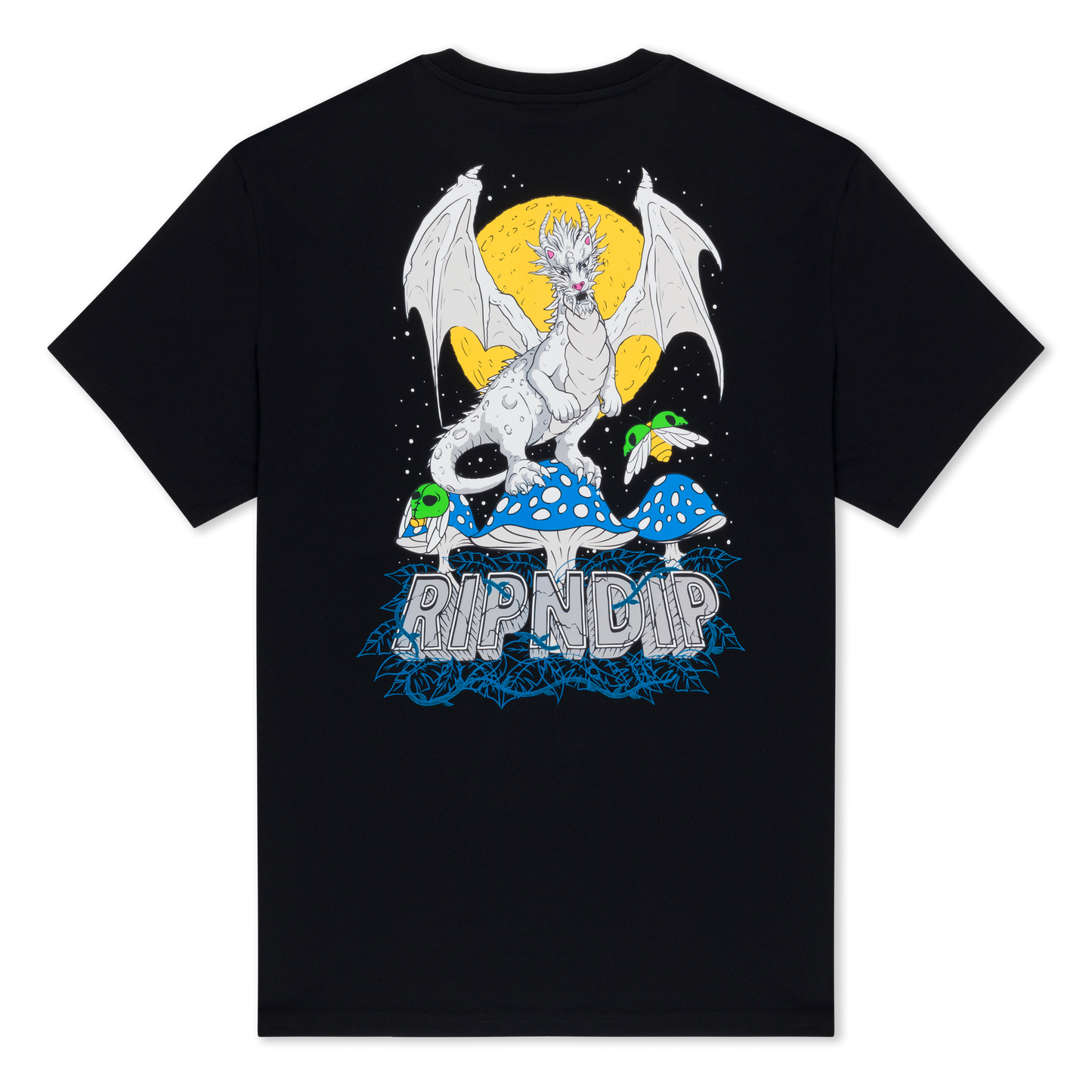 PLAYERA COLOSSUS (NEGRO WASH)
