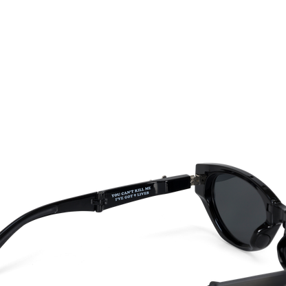 GAFAS DE SOL PLEGABLES CASTANZA (NEGRO)