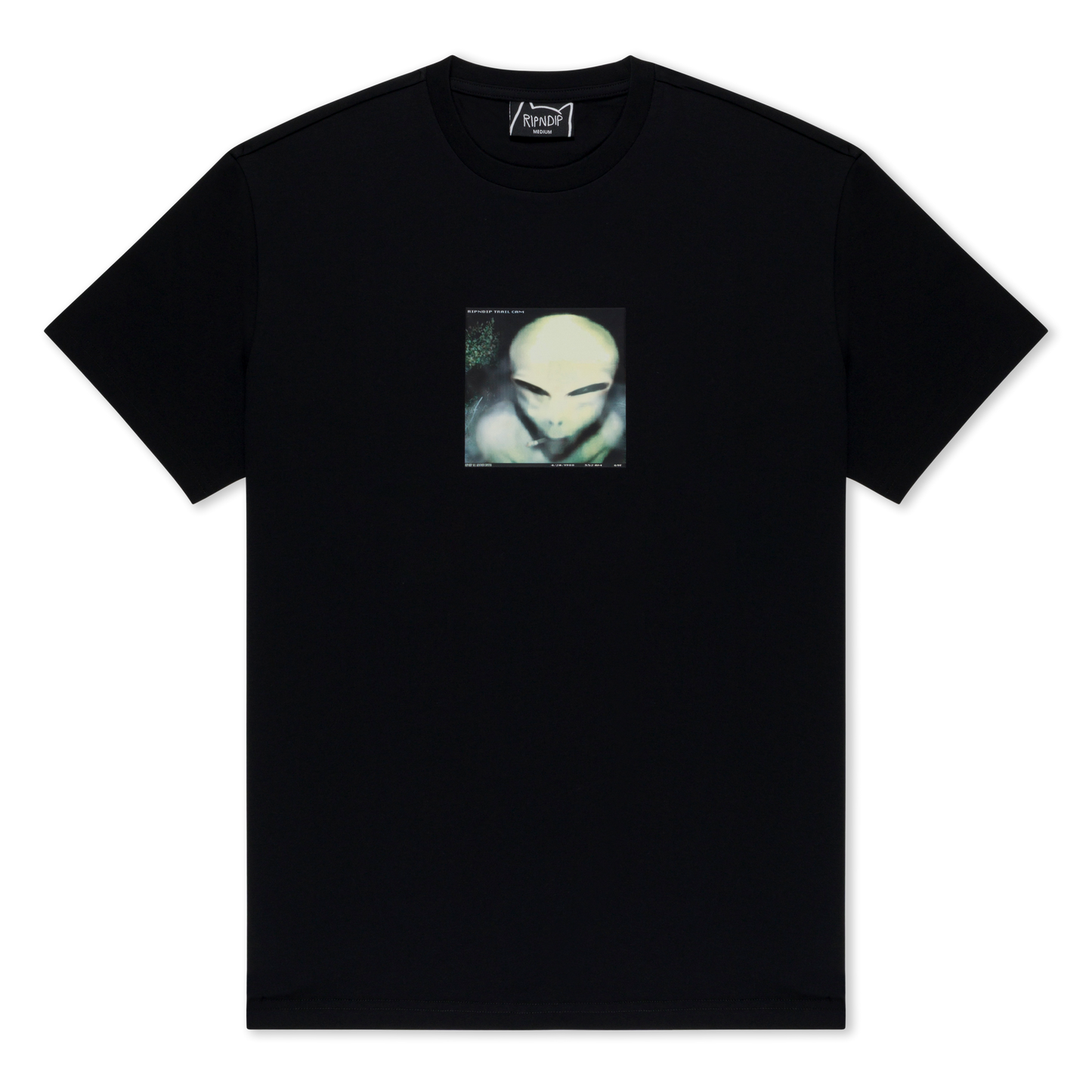 PLAYERA SPACING OUT (NEGRO)
