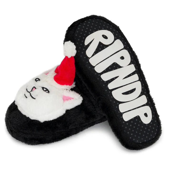 PANTUFLAS LORD SANTA FUZZY HOUSE  (MULTI)
