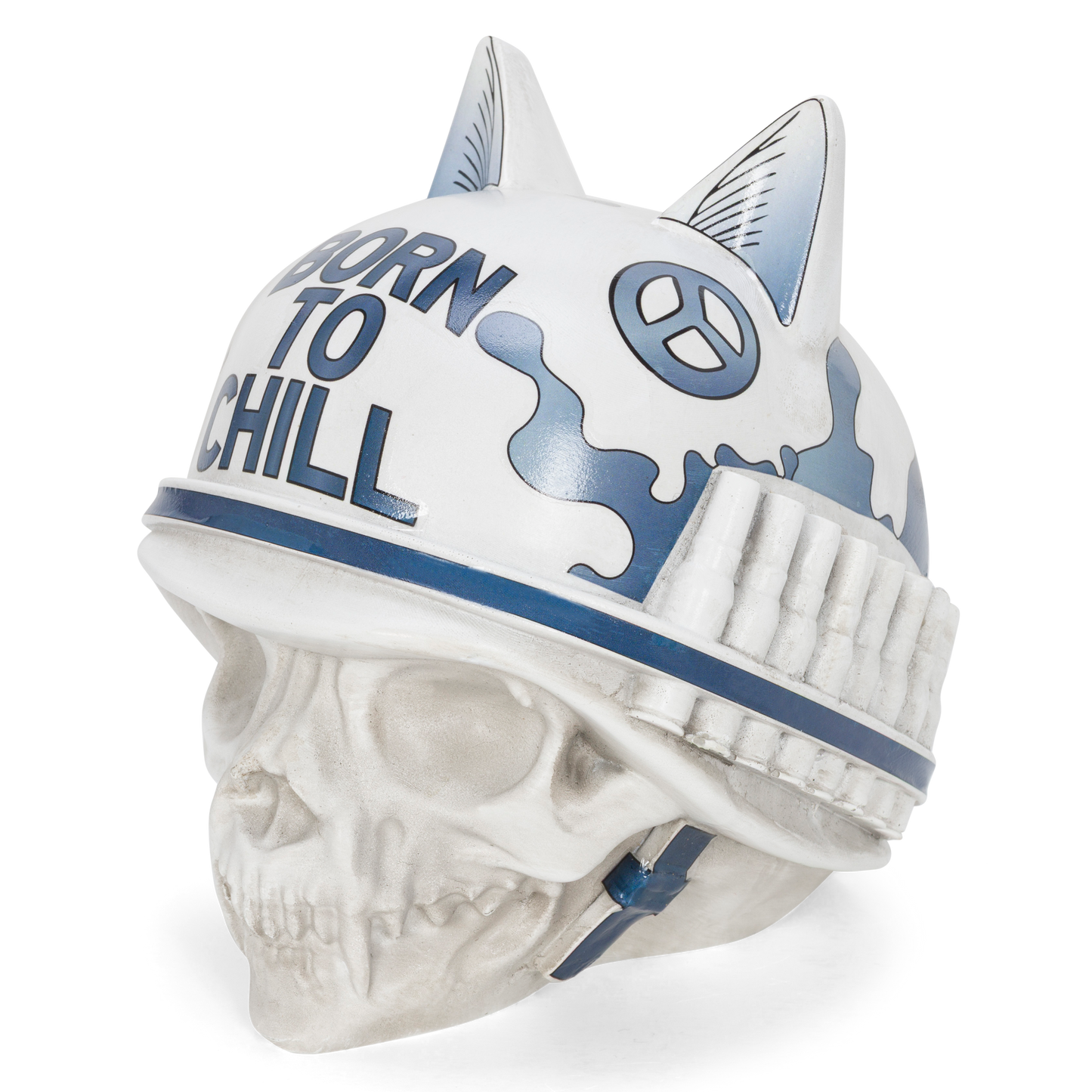 PORTAINCIENSO DE CERÁMICA BORN TO CHILL (INDIGO)