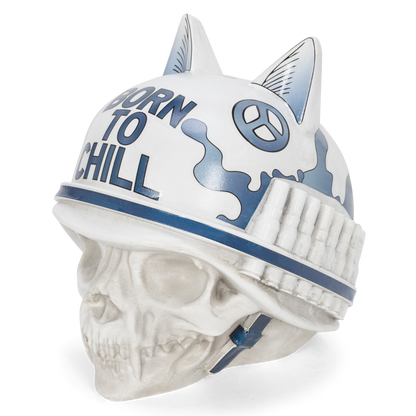 PORTAINCIENSO DE CERÁMICA BORN TO CHILL (INDIGO)