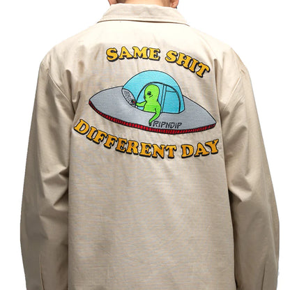 SAME SHIT DIFFERENT DAY MILITARY JACKET (KHAKI)