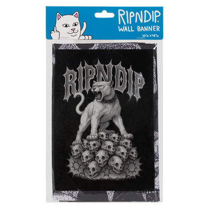 ESTANDARTE DE PARED DE TIERRAS RESIDUALES (NEGRO)