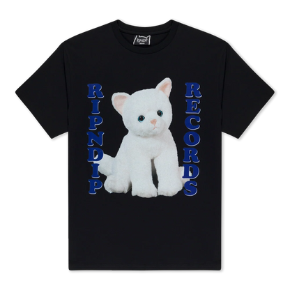 PLAYERA PLUSH RECORDS (NEGRO)