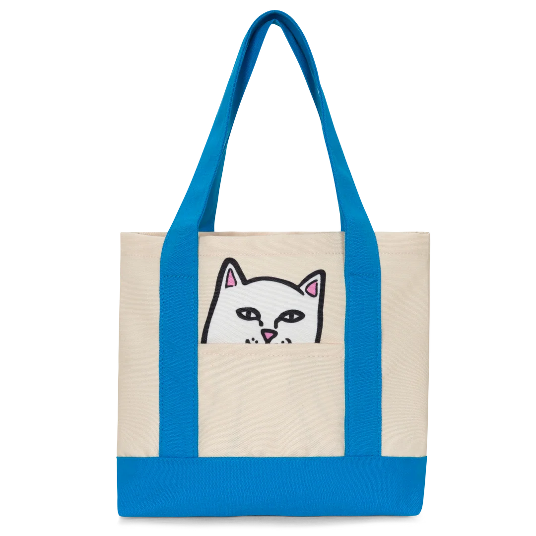 LORD NERMAL MINI SHOPPER TOTE (BLUE / NATURAL)