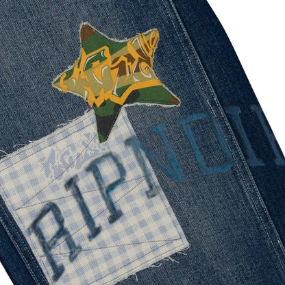 PANTALON SKYLINE WIDE FIT CARPENTER (LIGHT WASH DENIM)