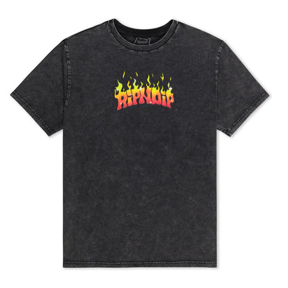 PLAYERA SCARY CUTE (NEGRO WASH)