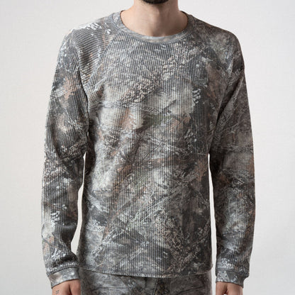 PLAYERA MANGA LARGA TÉRMICA DE CAMUFLAJE NERM TREE (CAMO)