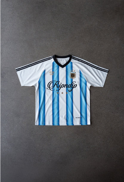 JERSEY FUTBOL RIPNDIP - ARGENTINA 🇦🇷 (BALNCO/AZUL)