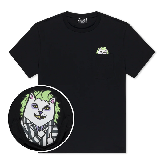 PLAYERA POCKET BUG DRANK NERM (NEGRO)