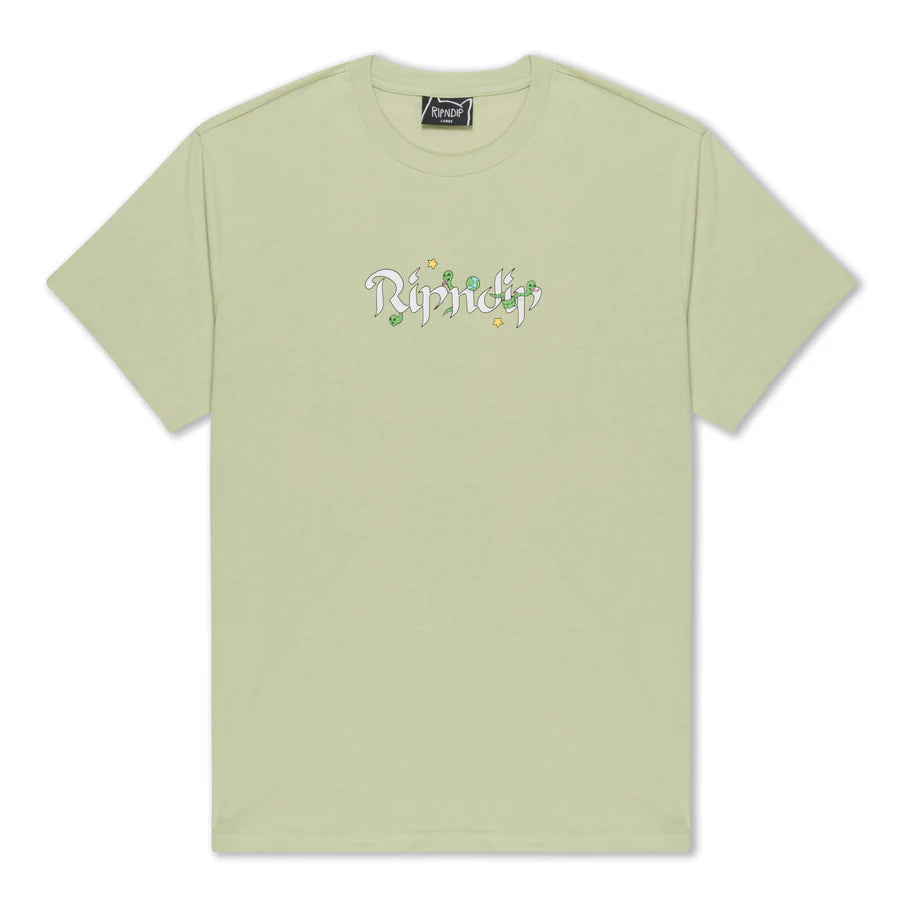 PLAYERA ALIEN WHISPERER (LIGHT MOSS)