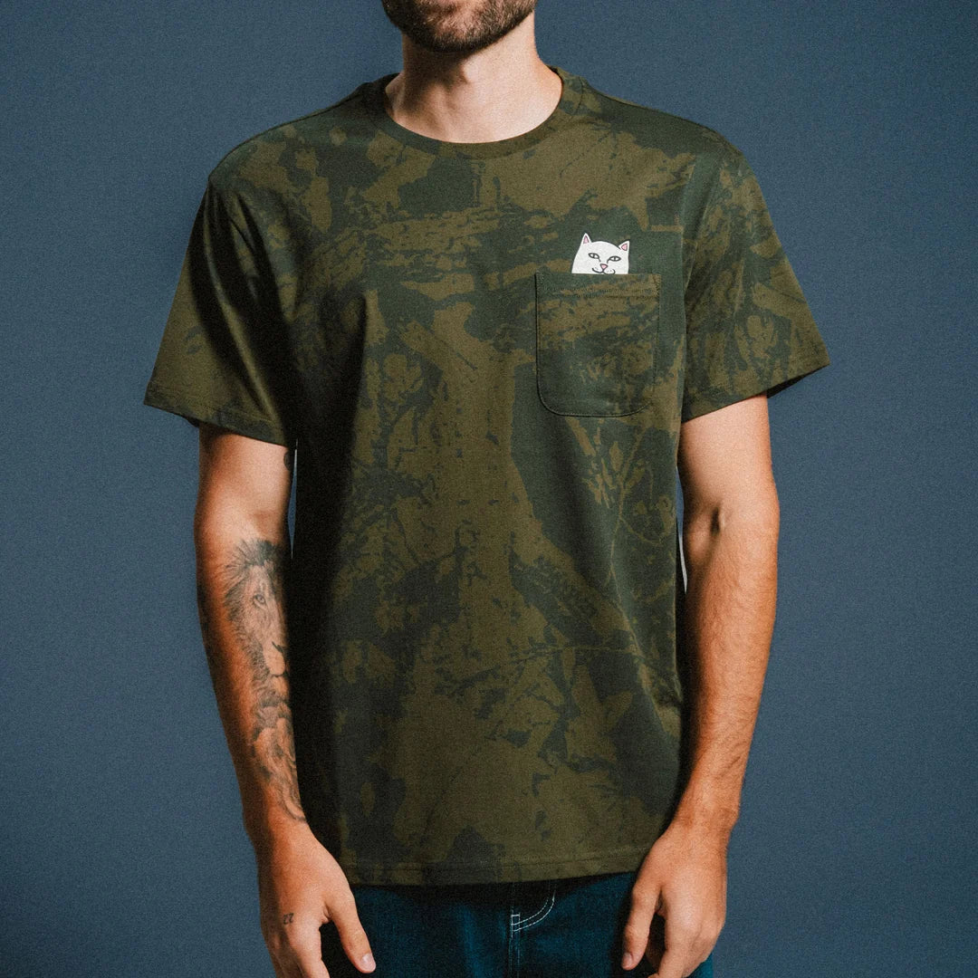 PLAYERA POCKET LORD NERMAL (FOREST CAMO)