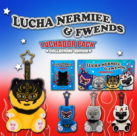 NERM BOO BOO & FRIENDS “LUCHADOR”