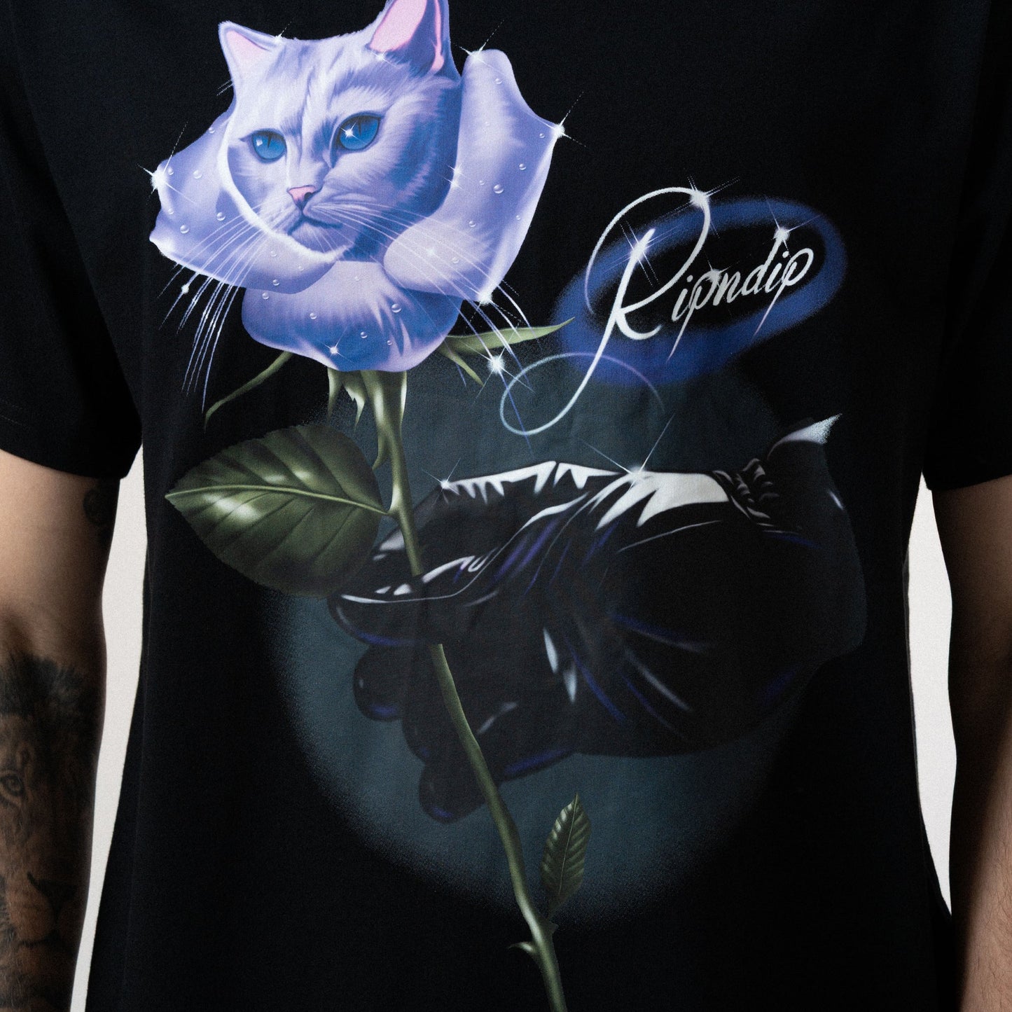PLAYERA ROSE (NEGRO)