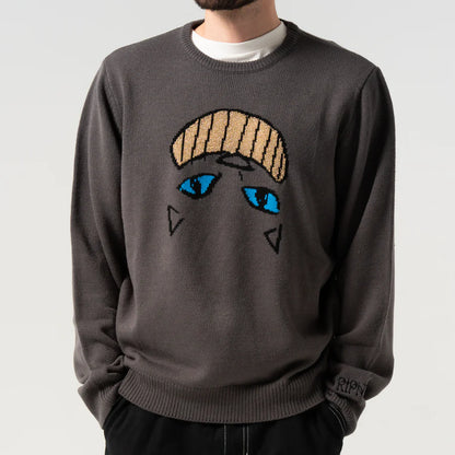 SUETER JOAQUIN KNIT (CHARCOAL)