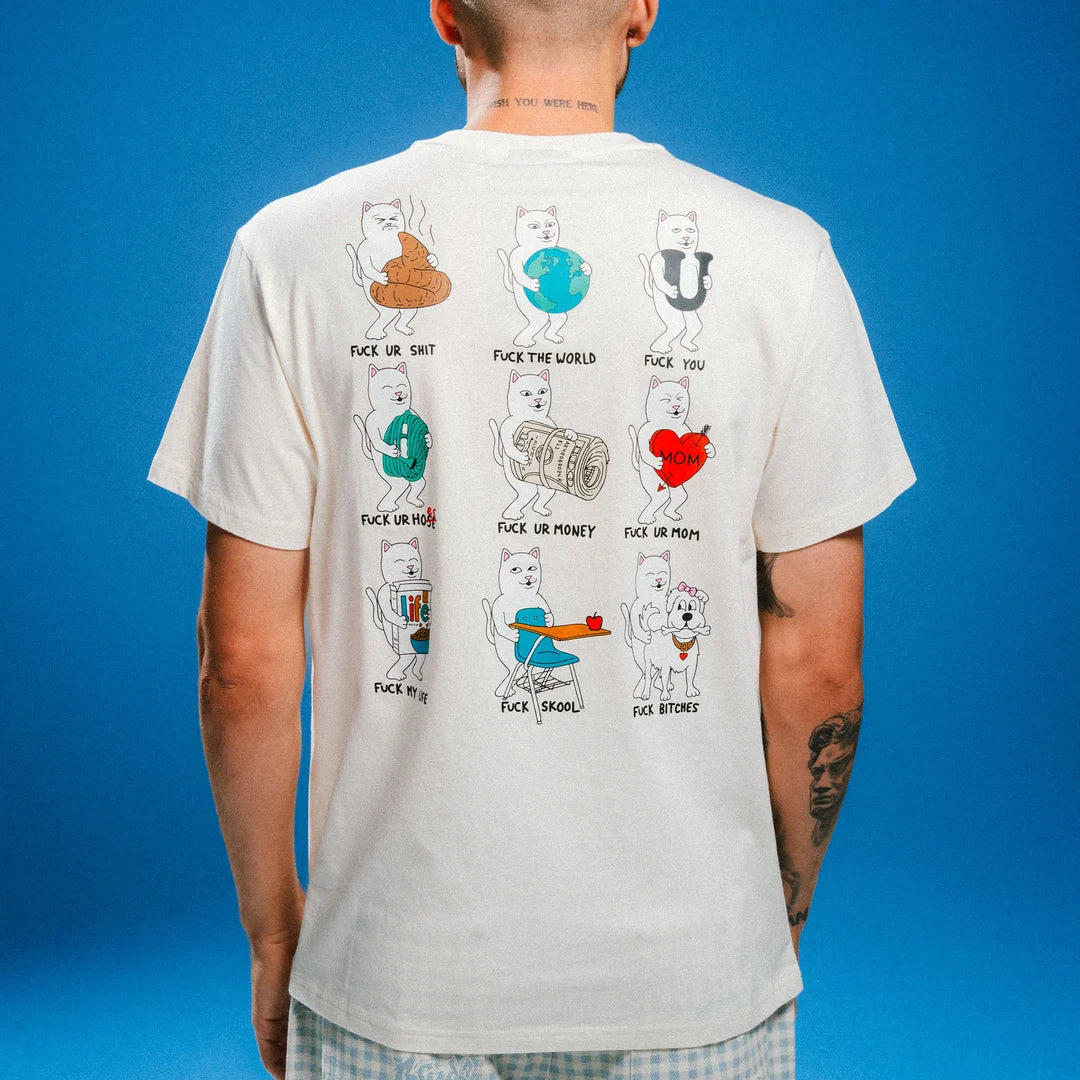 PLAYERA FUCK EVERYTHING (BONE)