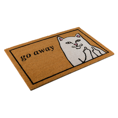 ALFOMBRA GO AWAY DOOR MAT (BROWN)