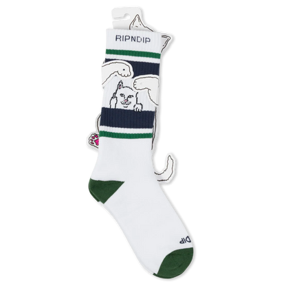 CALCETINES PEEKING NERMAL (GREEN / SLATE)