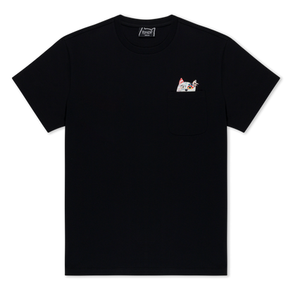 PLAYERA LORD NERMAL COLLAGE POCKET (NEGRO)