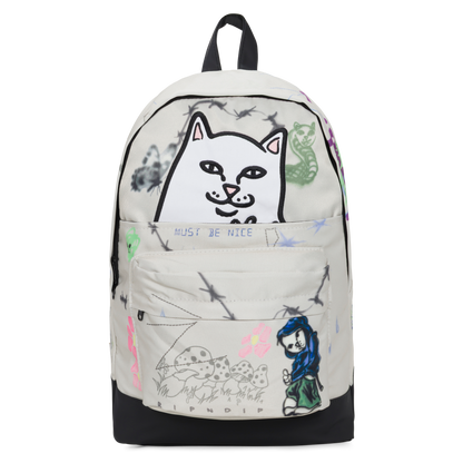 MOCHILA GOOSEBUMPS VELCRO (BONE)