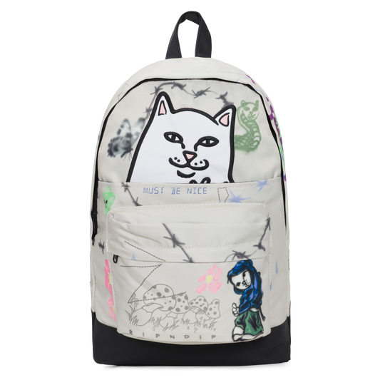 MOCHILA GOOSEBUMPS VELCRO (BONE)