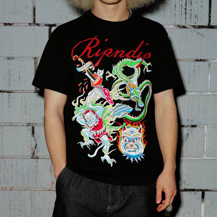 PLAYERA INKED (NEGRO)