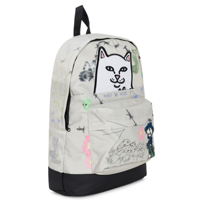 MOCHILA GOOSEBUMPS VELCRO (BONE)