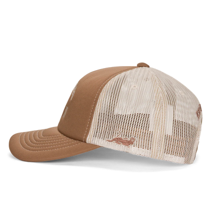 GORRA CITIES TRUCKER (BROWN / SAND)