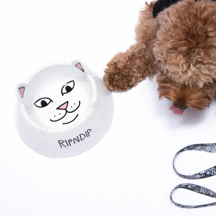 LORD NERMAL PET BOWL (WHITE)