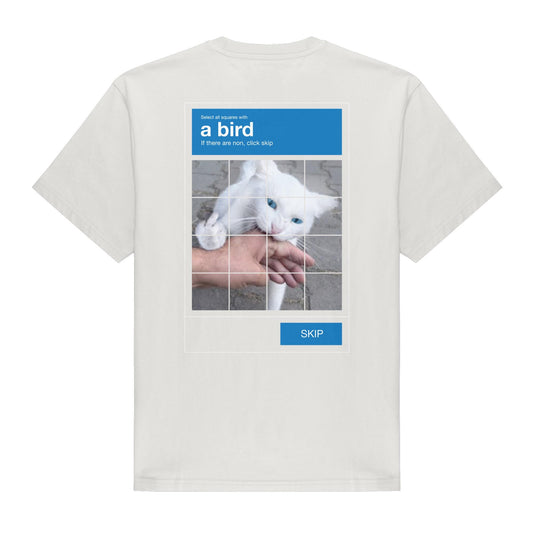 PLAYERA A BIRD (BONE)