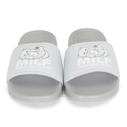 SANDALIAS MAN I LOVE FELINES (GREY)