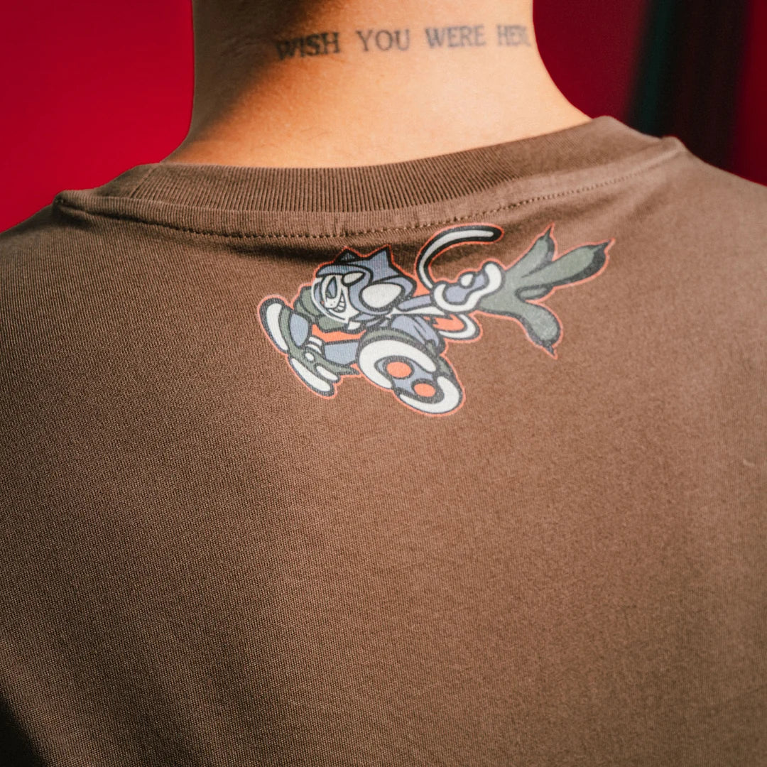 PLAYERA CYCLONE (DUSTY BROWN)