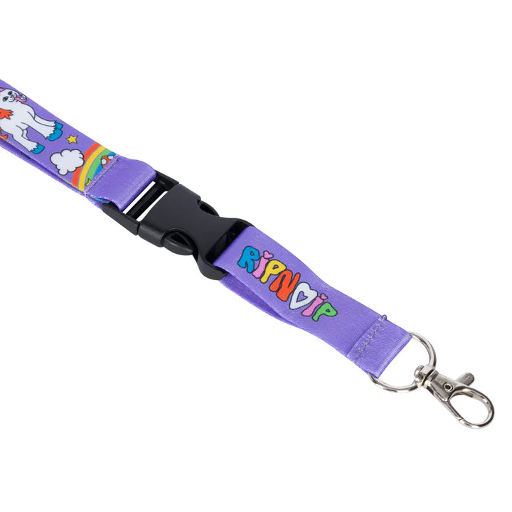 TASTE THE RAINBOW LANYARD (LAVENDER)
