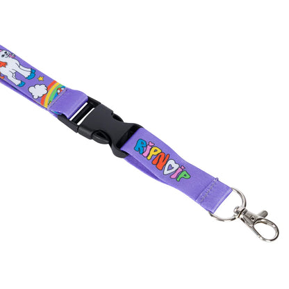 TASTE THE RAINBOW LANYARD (LAVENDER)