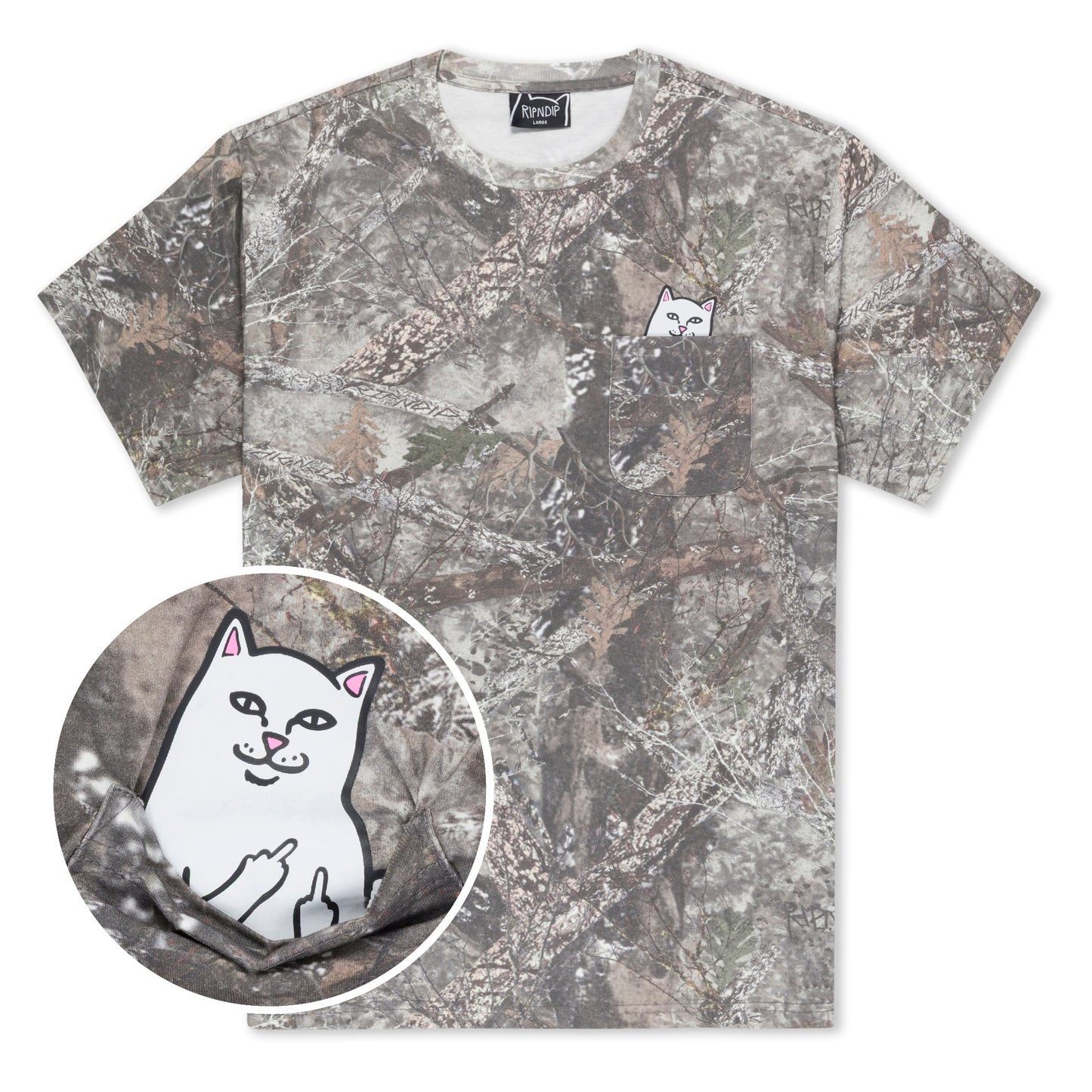 PLAYERA LORD NERMAL POCKET (NERM TREE CAMO)