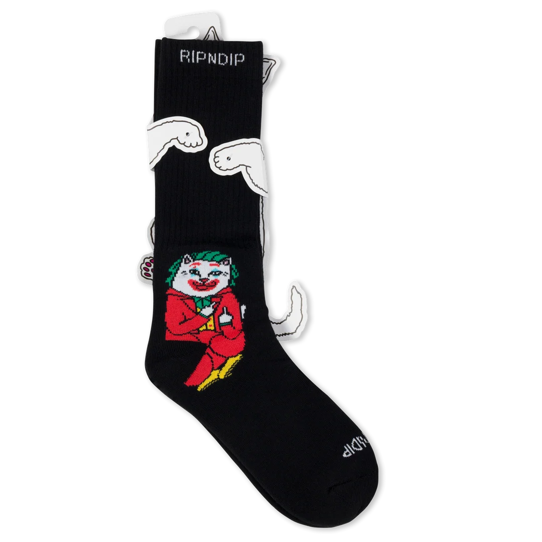 CALCETINES WHY SO NERMAL? (NEGRO)