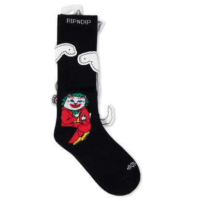 CALCETINES WHY SO NERMAL? (NEGRO)