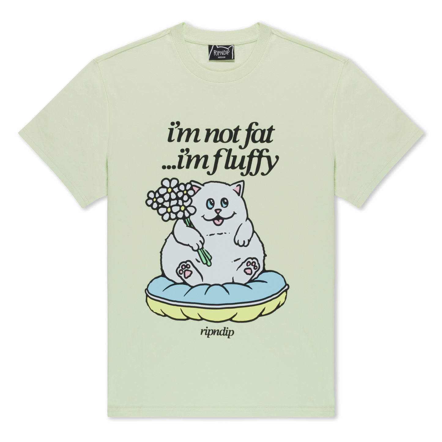 PLAYERA FLUFFY BABY (LIGHT LIME)