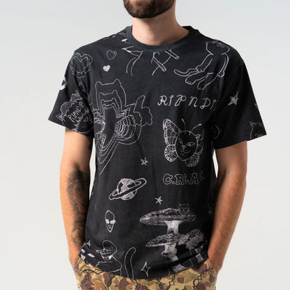 PLAYERA NERMAL DOMINATION (BLACK WASH)